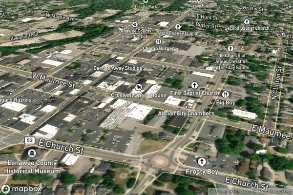 roof moss and algae removal in Adrian OR 97901 - Aerial View