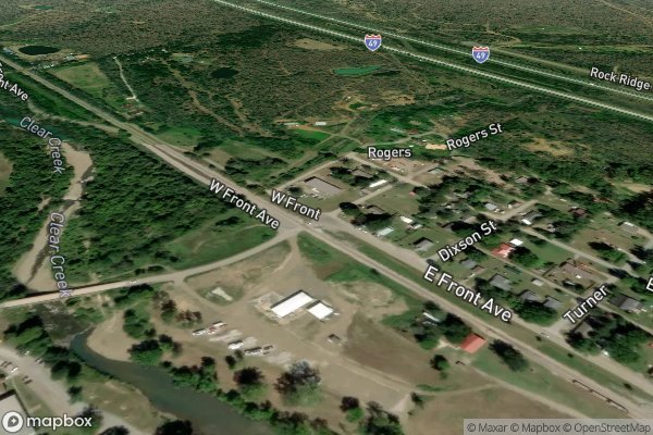 roof moss and algae removal in Chester AR 72934 - Aerial View