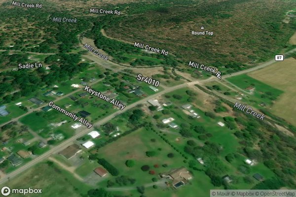 roof moss and algae removal in Hillsgrove PA 18619 - Aerial View