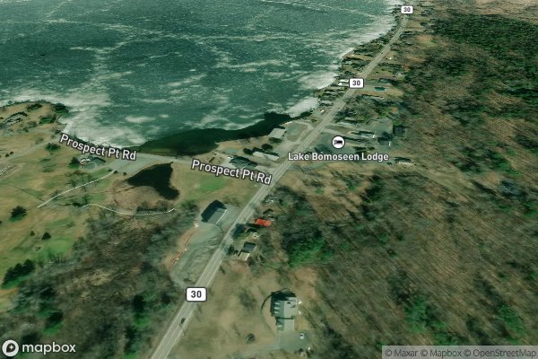 roof moss and algae removal in Bomoseen VT 05732 - Aerial View