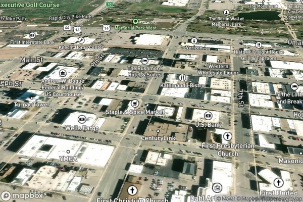 roof moss and algae removal in Rapid City SD 57703 - Aerial View